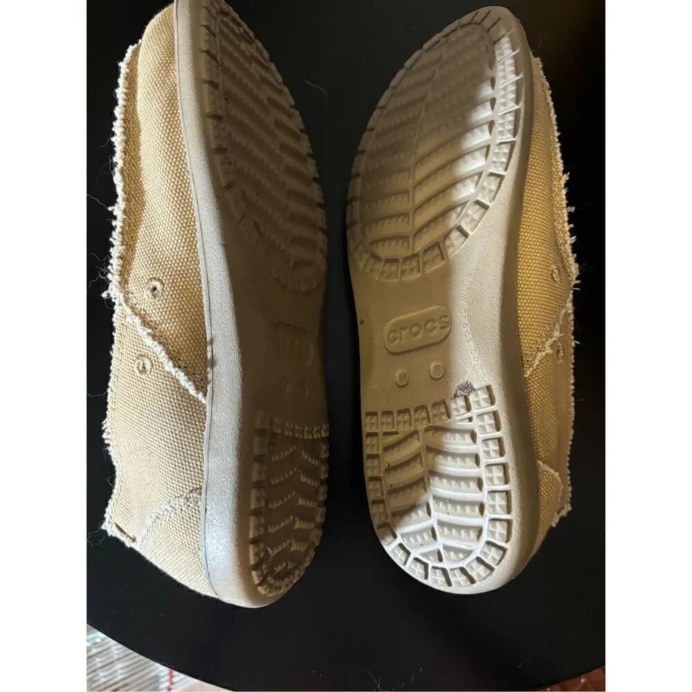 Crocs Slip On Canvas Loafers